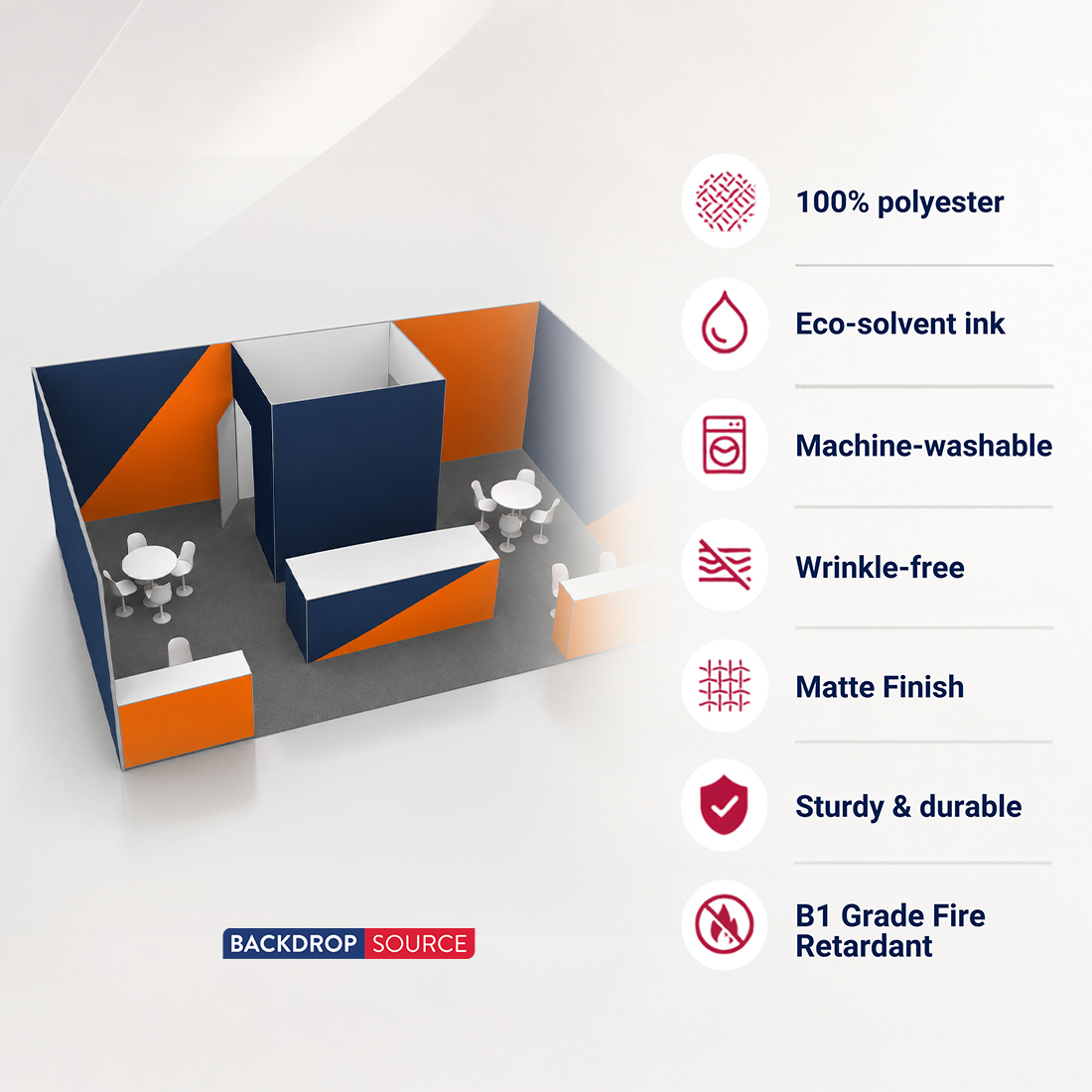 Modular Booth Kits 30ft x 20ft - Model 6
