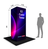 Modular EZ Cubic Fabric Tower Display