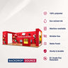 10x20 3D Media Wall Booth Kit with L-Shape Corner & Counter