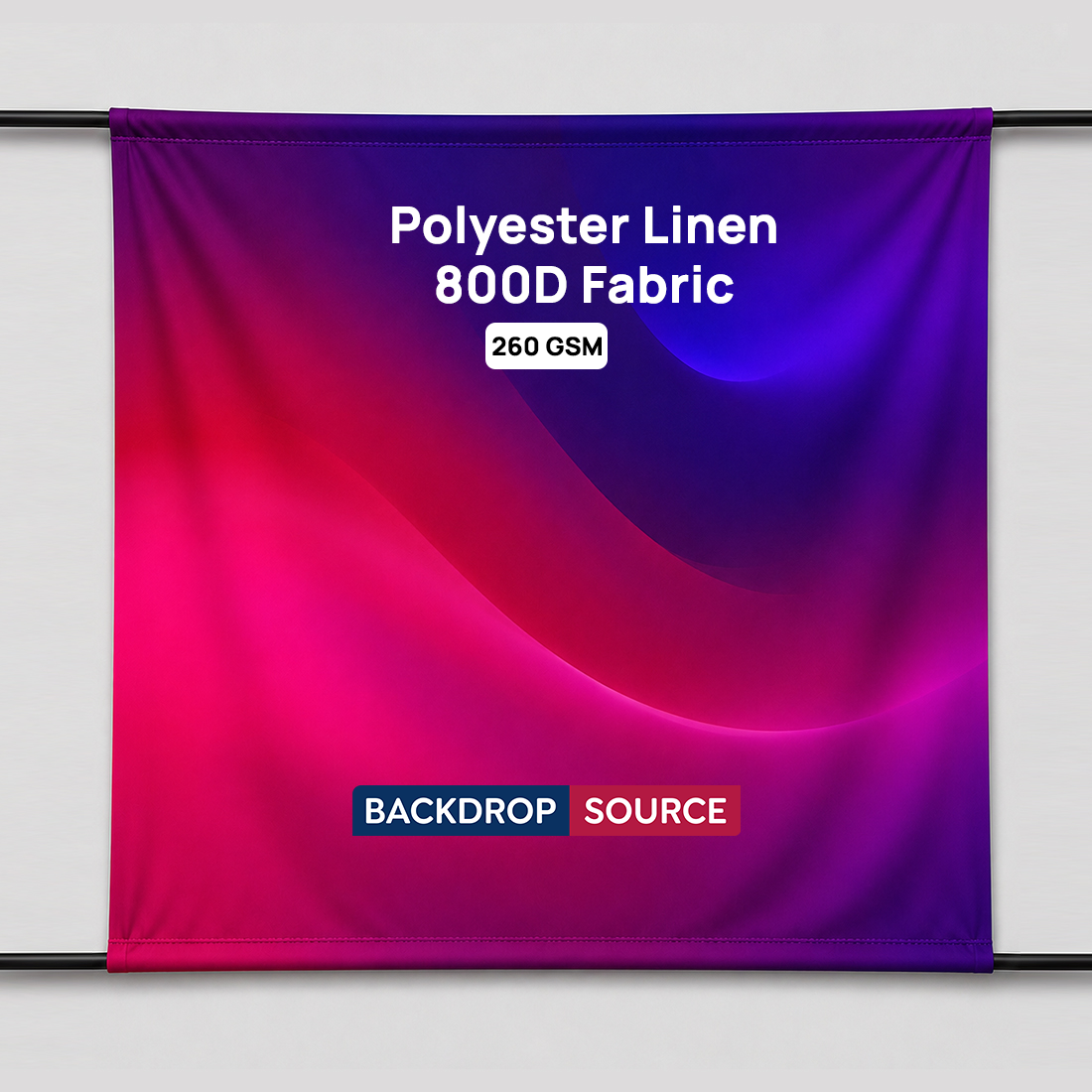 Customized Eco-Friendly 600D Polyester Fabric Printing