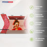 20x10 Booth Kit with 20ft Backwall, V-Shape Shelving & Sign