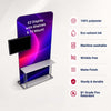Support EZ Display avec étagères et fixation pour téléviseur 