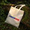 White Canvas Cotton Tote Bag
