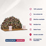 10x20 Petal Wall Booth Kit with 2 Oval Counters