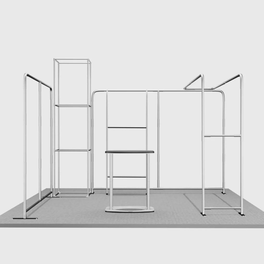 Kits de cabines modulaires 6 m x 6 m - Modèle 01 