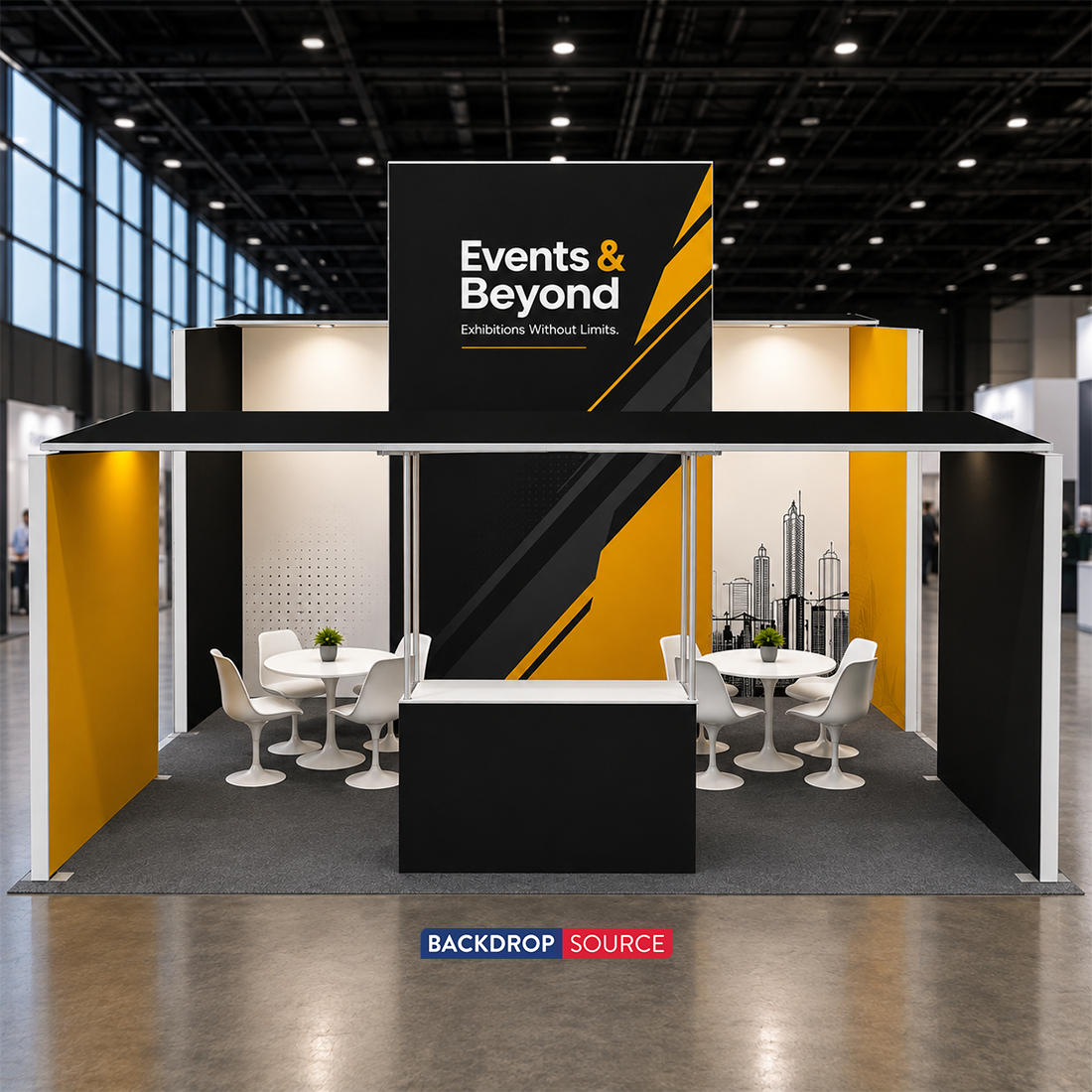 Modular Booth Kits 30ft x 20ft - Model 10