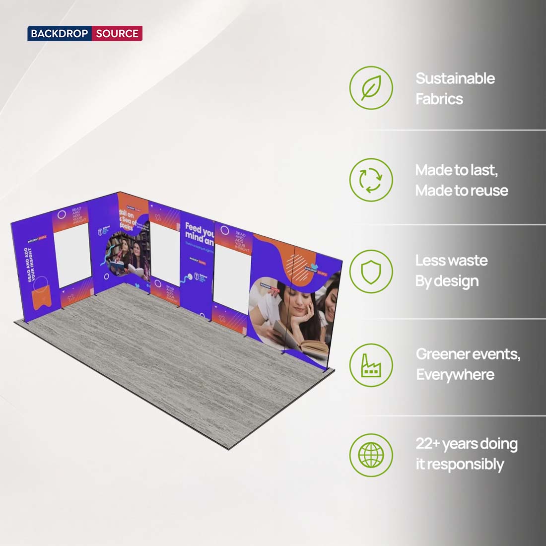 Foldable SEG Exhibition Display - Model 19
