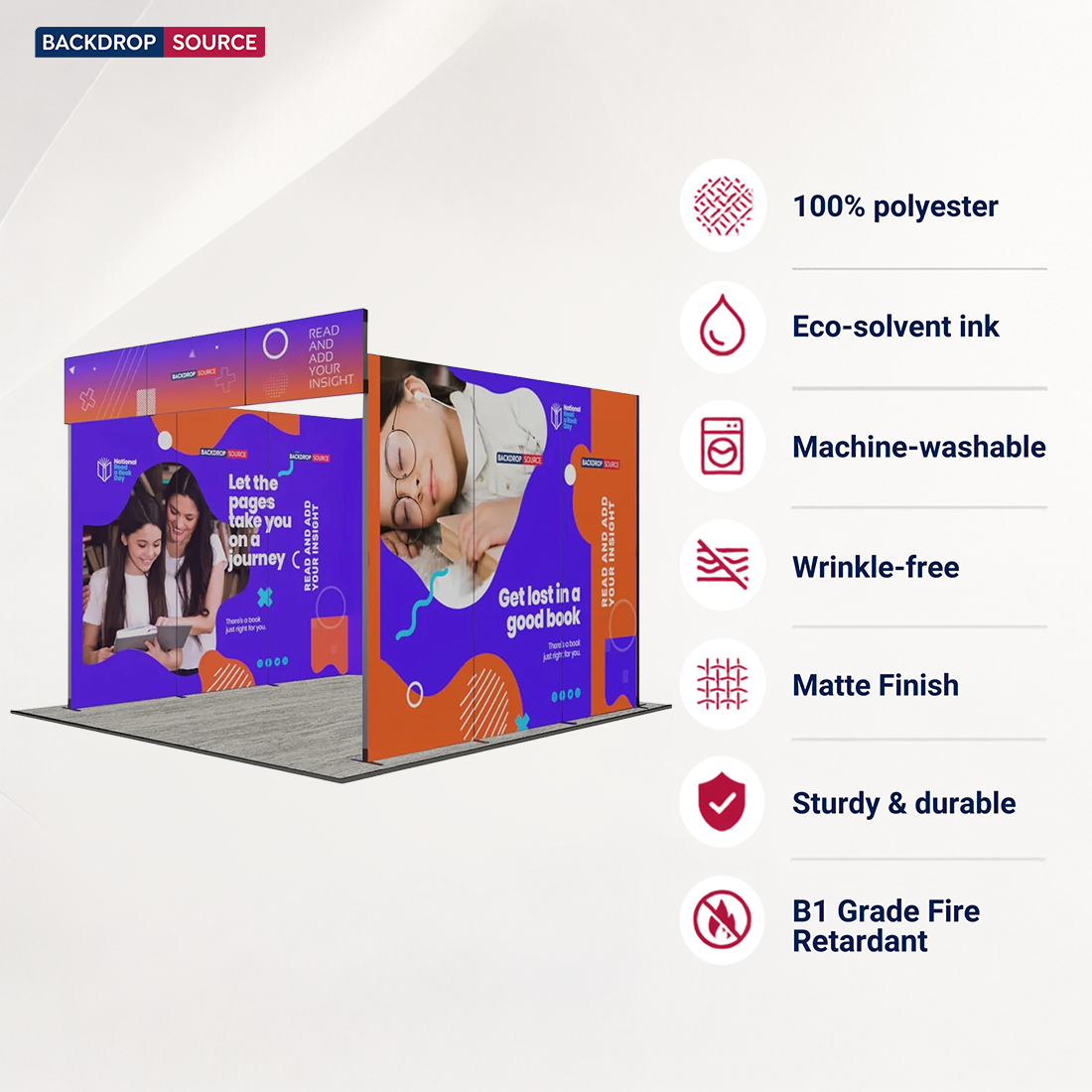 Présentoir pliable SEG - Modèle 10 