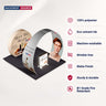10x10 Tapered Arch Booth Kit with 3D Moon Backdrop & Lightbox