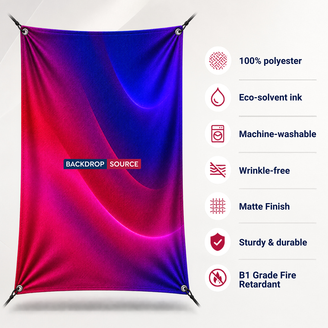 Polyester tricoté duplex (115 g/m²) 