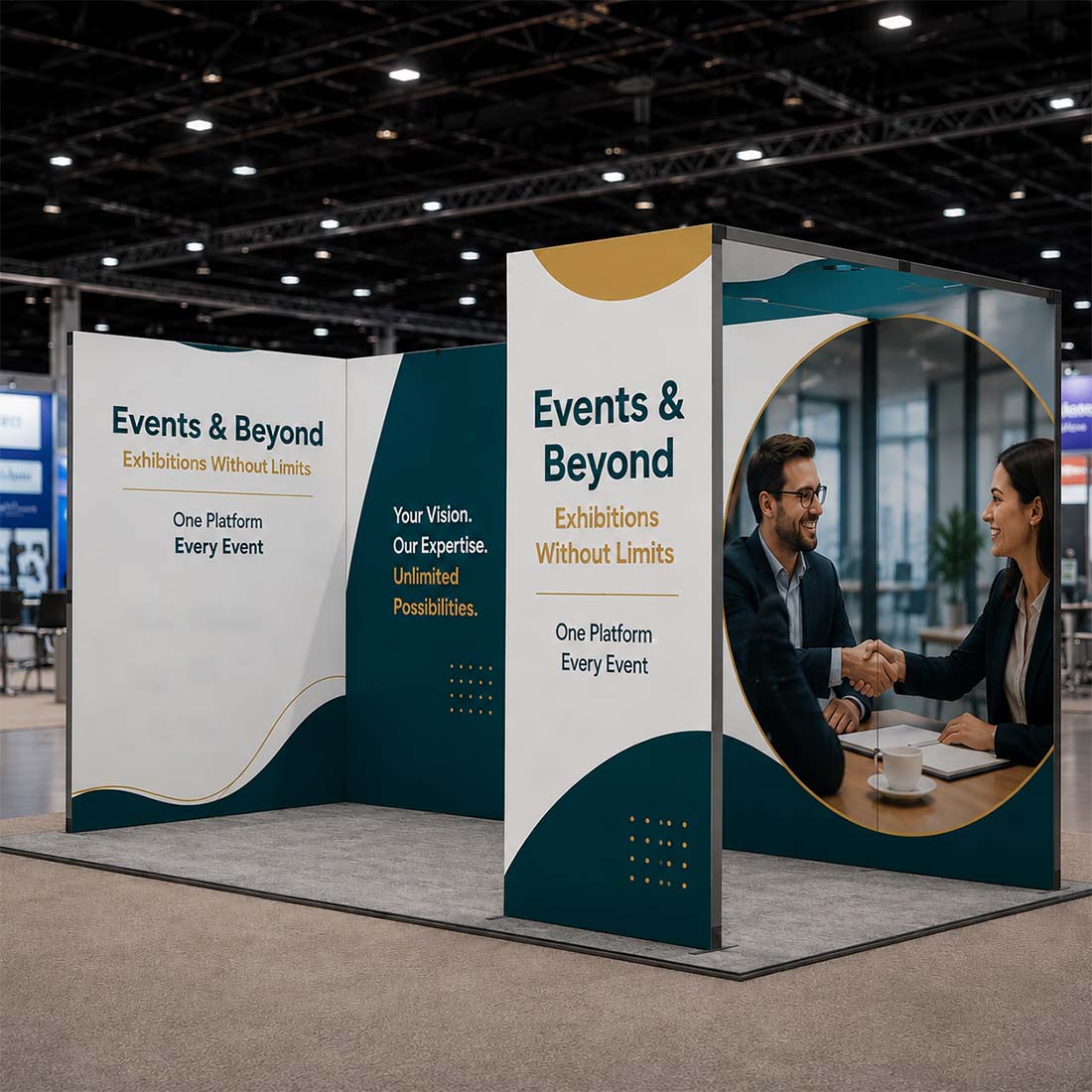 Foldable SEG Exhibition Display - Model 17