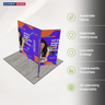 Foldable SEG Exhibition Display - Model 9