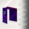 Entrance Arc Display Media Wall for Exhibition Booth