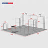 Modular Booth Kits 20ft x 20ft - Model 17