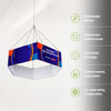 Bannière suspendue hexagonale Sky Tube 