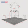 Modular Booth Kits 20ft x 20ft - Model 20