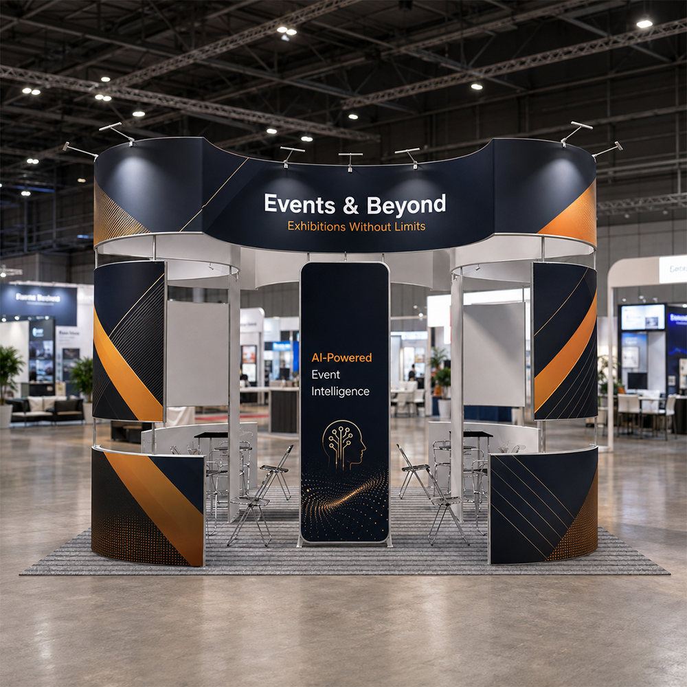 Modular Booth Kits 20ft x 20ft - Model 14