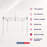 Lighted Canopy Tent Frame