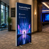 Non-Backlit 2.4" Depth SEG Fabric Display Frame – Aluminum Profile