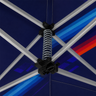 10ft x 10ft Fabric Canopy Kit with L-Shaped Wings & 4 TV Displays