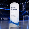 Portable Rampant Arch Fabric Exhibit Display