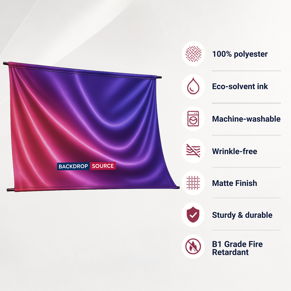 Duplex Satin Fabric Printing