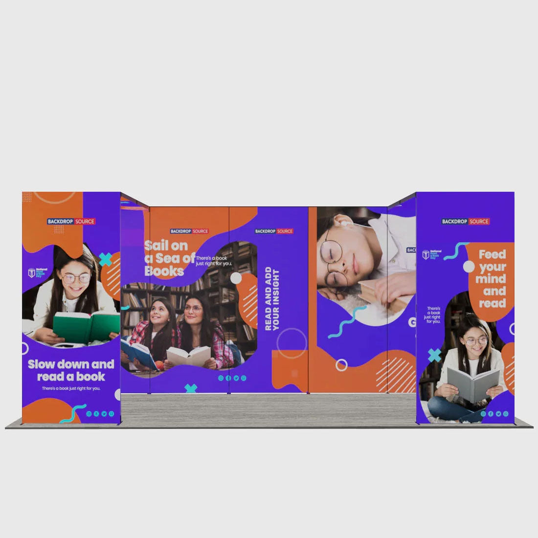Foldable SEG Exhibition Display - Model 13