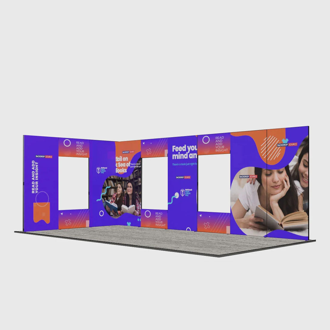 Foldable SEG Exhibition Display - Model 19