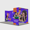 Foldable SEG Exhibition Display - Model 17