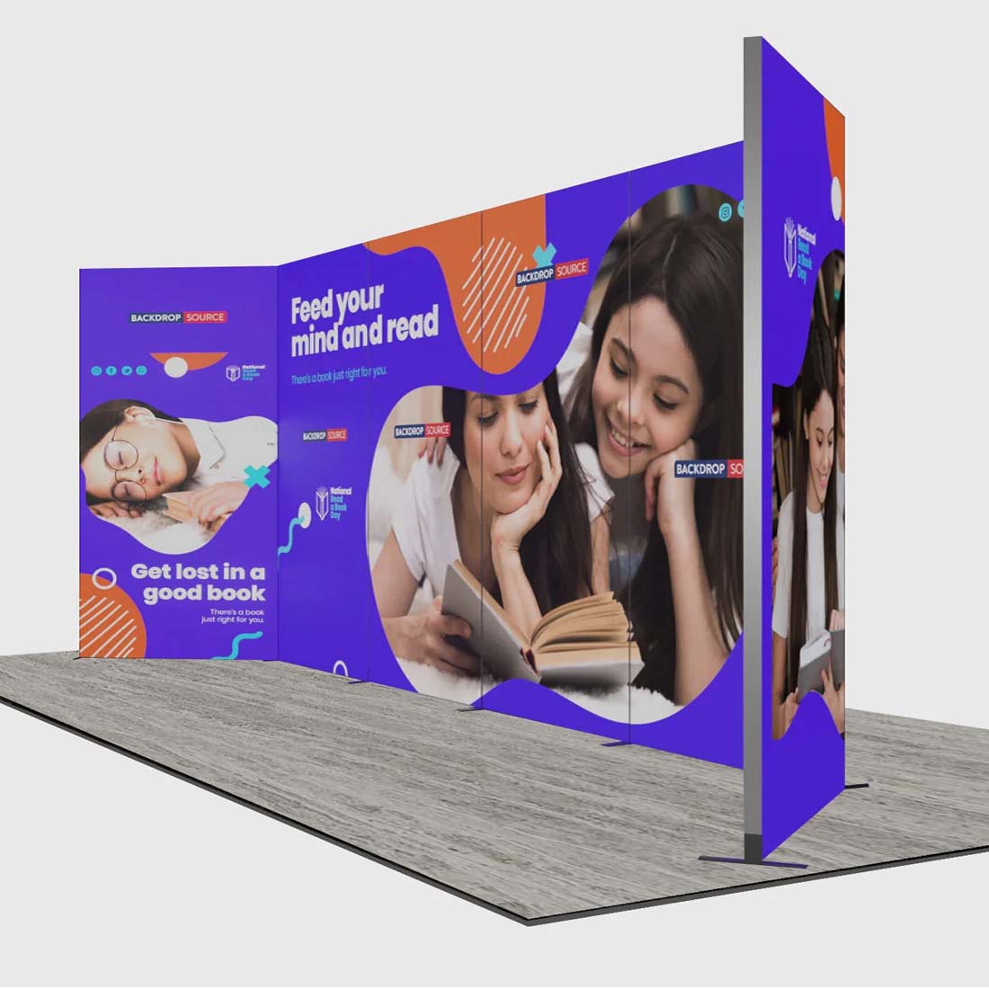 Présentoir pliable SEG - Modèle 16 