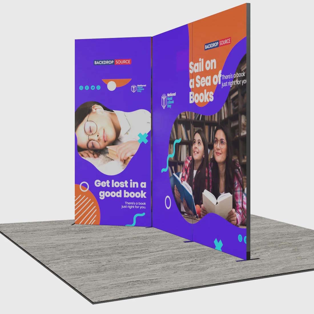 Foldable SEG Exhibition Display - Model 9
