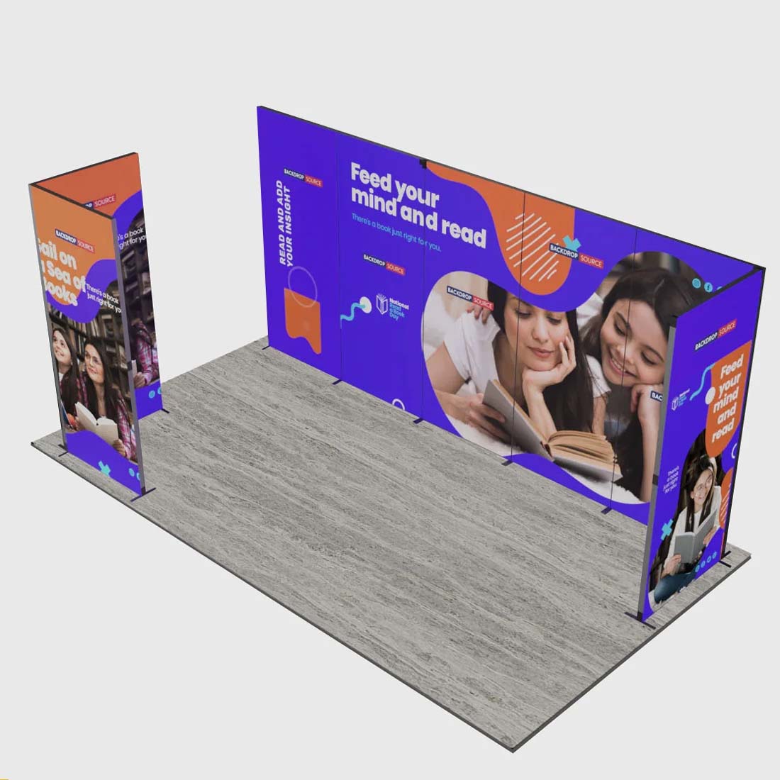 Présentoir pliable SEG - Modèle 18 
