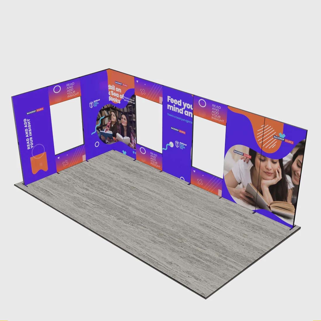 Foldable SEG Exhibition Display - Model 19