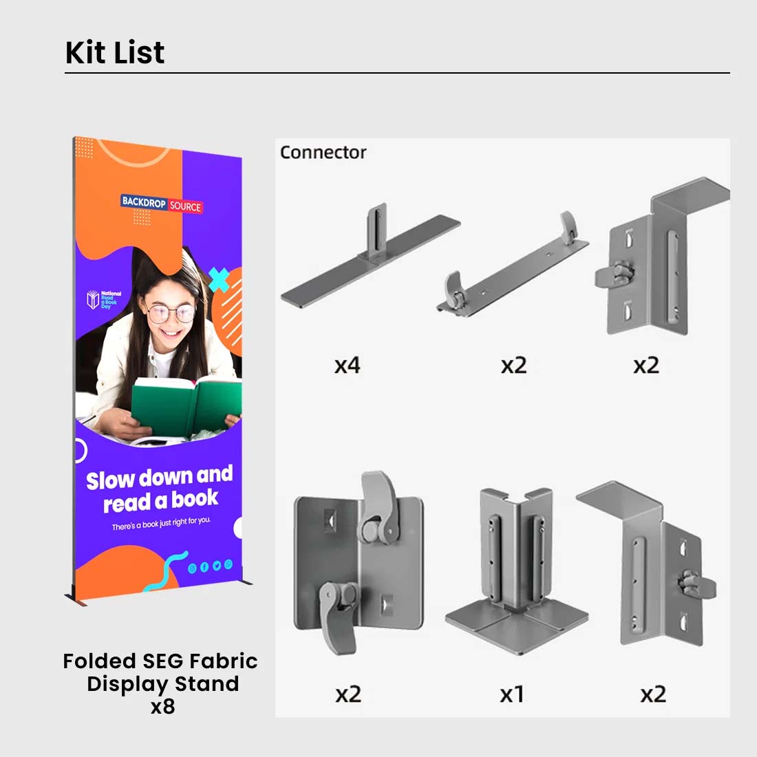 Foldable SEG Exhibition Display - Model 17