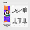Foldable SEG Exhibition Display - Model 15