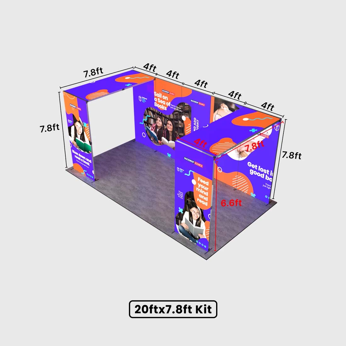 Foldable SEG Exhibition Display - Model 13