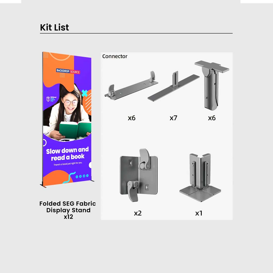 Foldable SEG Exhibition Display - Model 19
