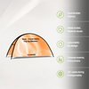 Semi-Circle Fabric Pop Up Banners (Double Side Printed)
