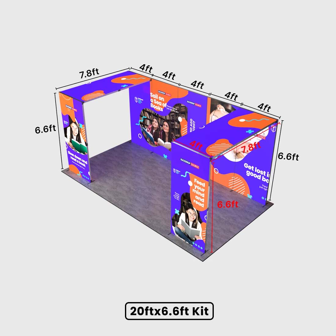 Foldable SEG Exhibition Display - Model 13