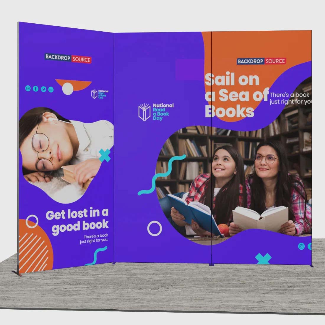 Foldable SEG Exhibition Display - Model 9