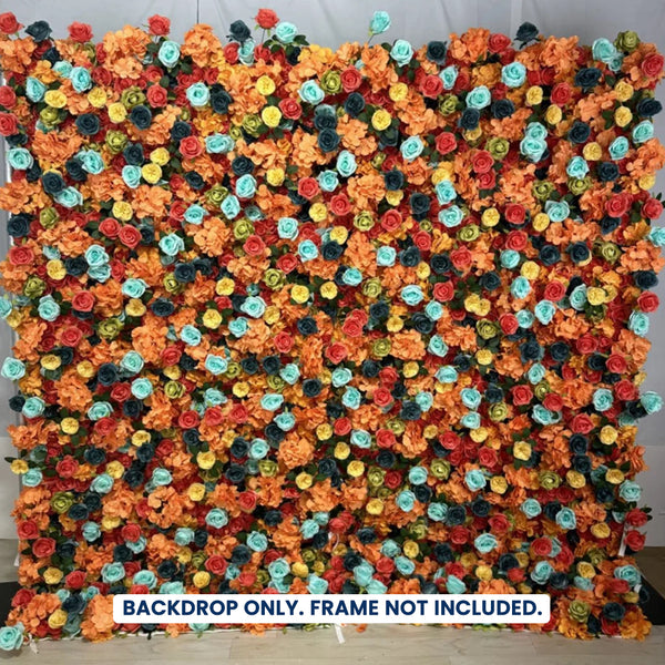 Artificial Floral Event Wall Backdrop – Style 61