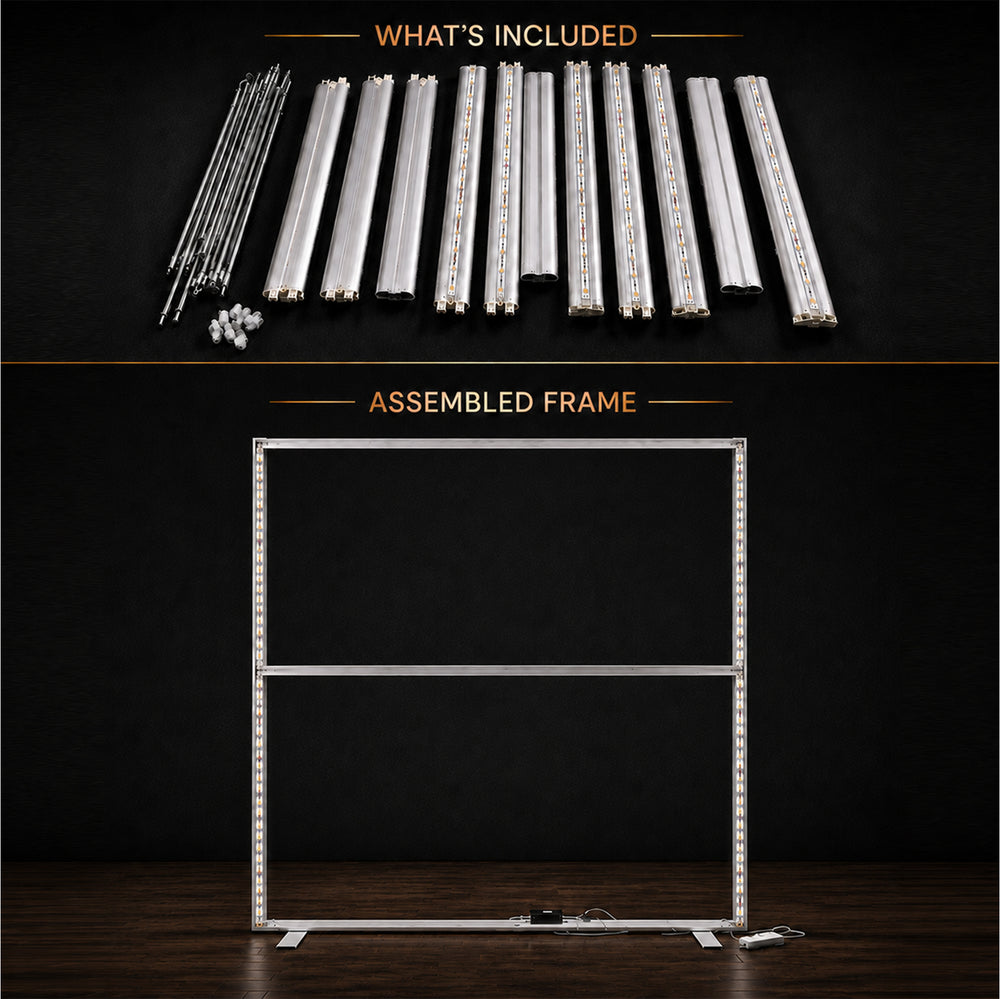 Backlit SEG Fabric Display Frame - 4.7inch Depth Aluminum Profile