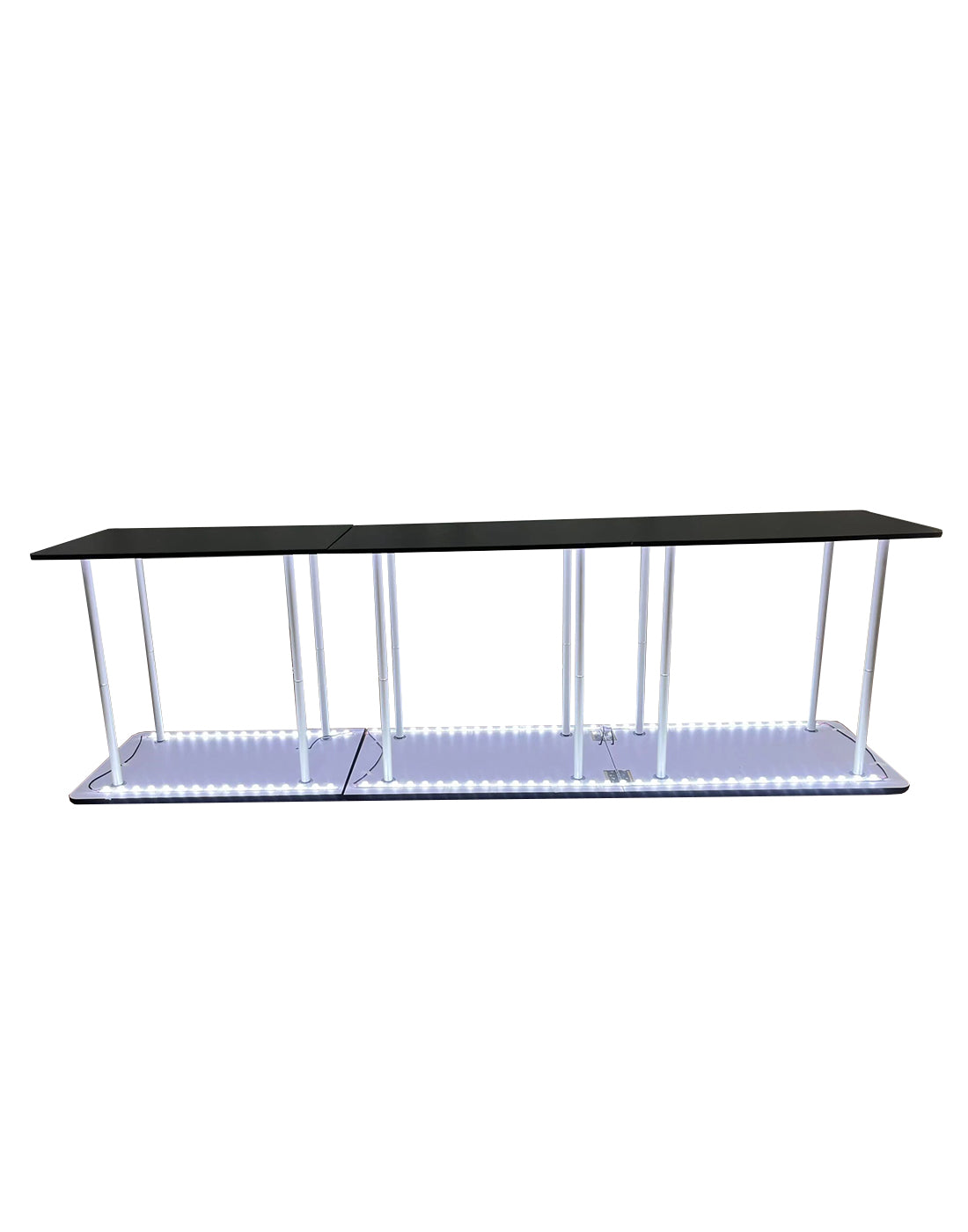 Backlit fabric LED Counter Display 10ft