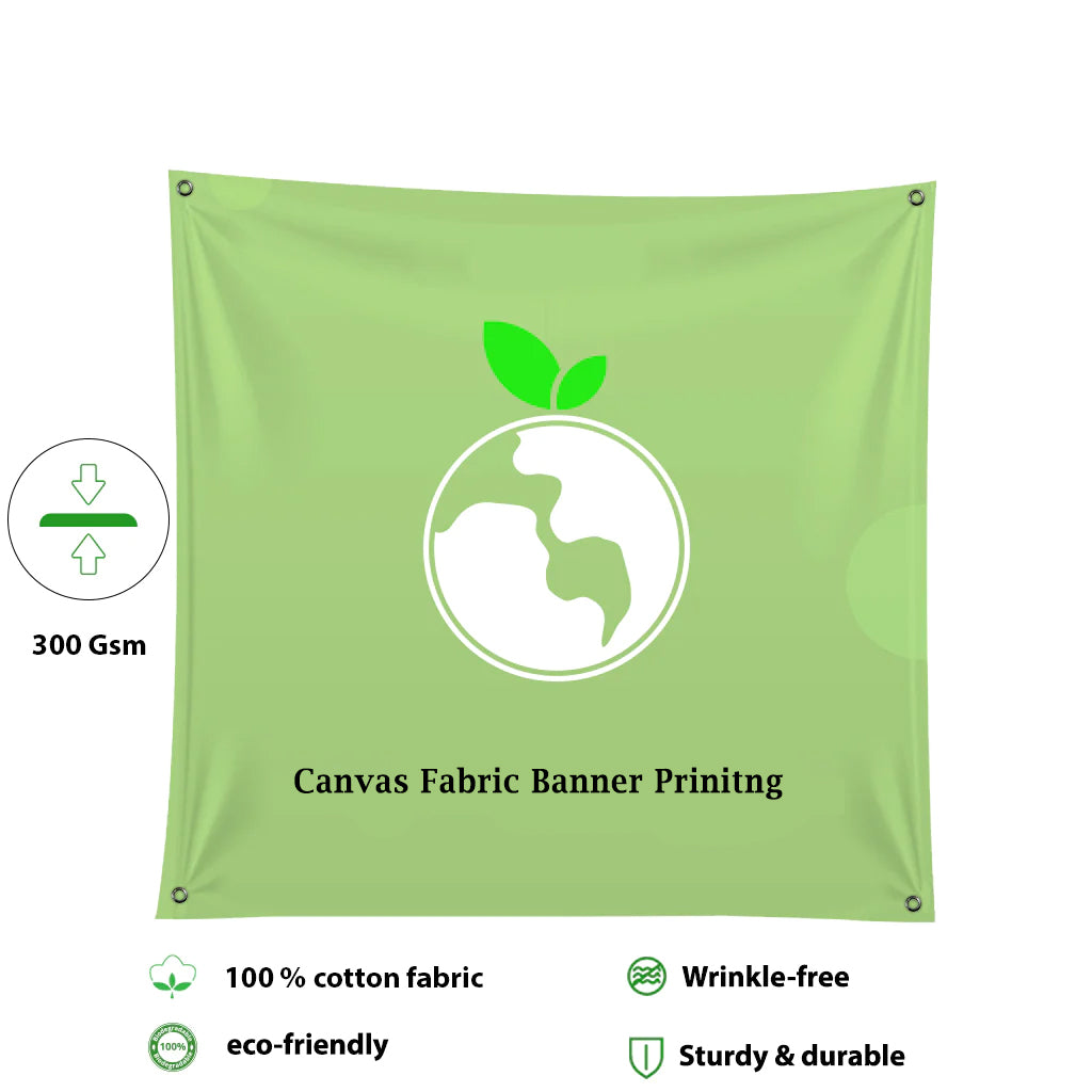 Canvas Fabric Banner Printing ( Pure Canvas )