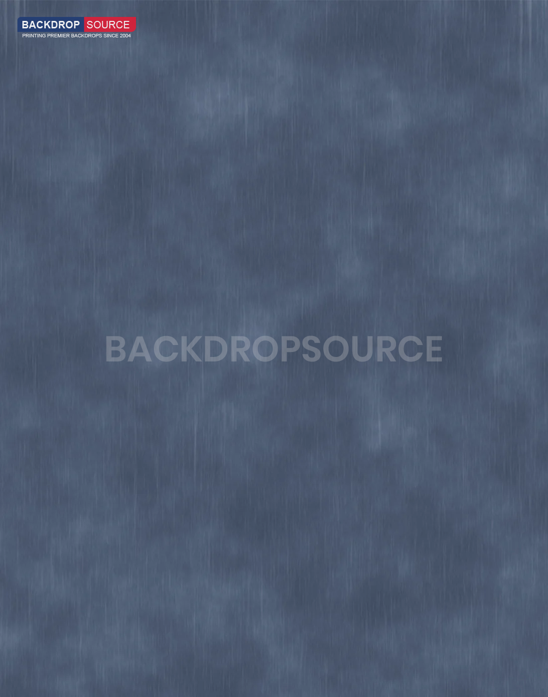 Printed Blue Cloud Fiber Wrinkle‑Resistant Backdrop for Fashion Photography