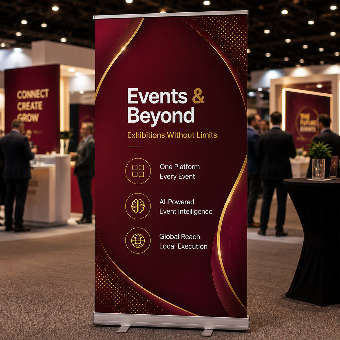 Budget Fabric Roll Up Banner