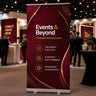 Budget Fabric Roll Up Banner