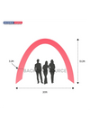 20ft C Shape Tension Fabric Arch Display