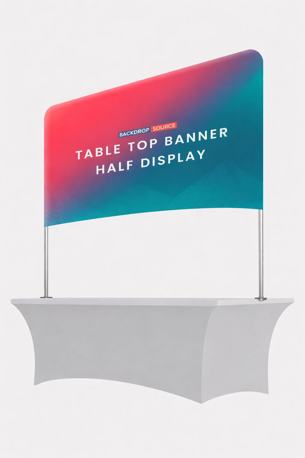 Bannière de table - Demi-affichage 