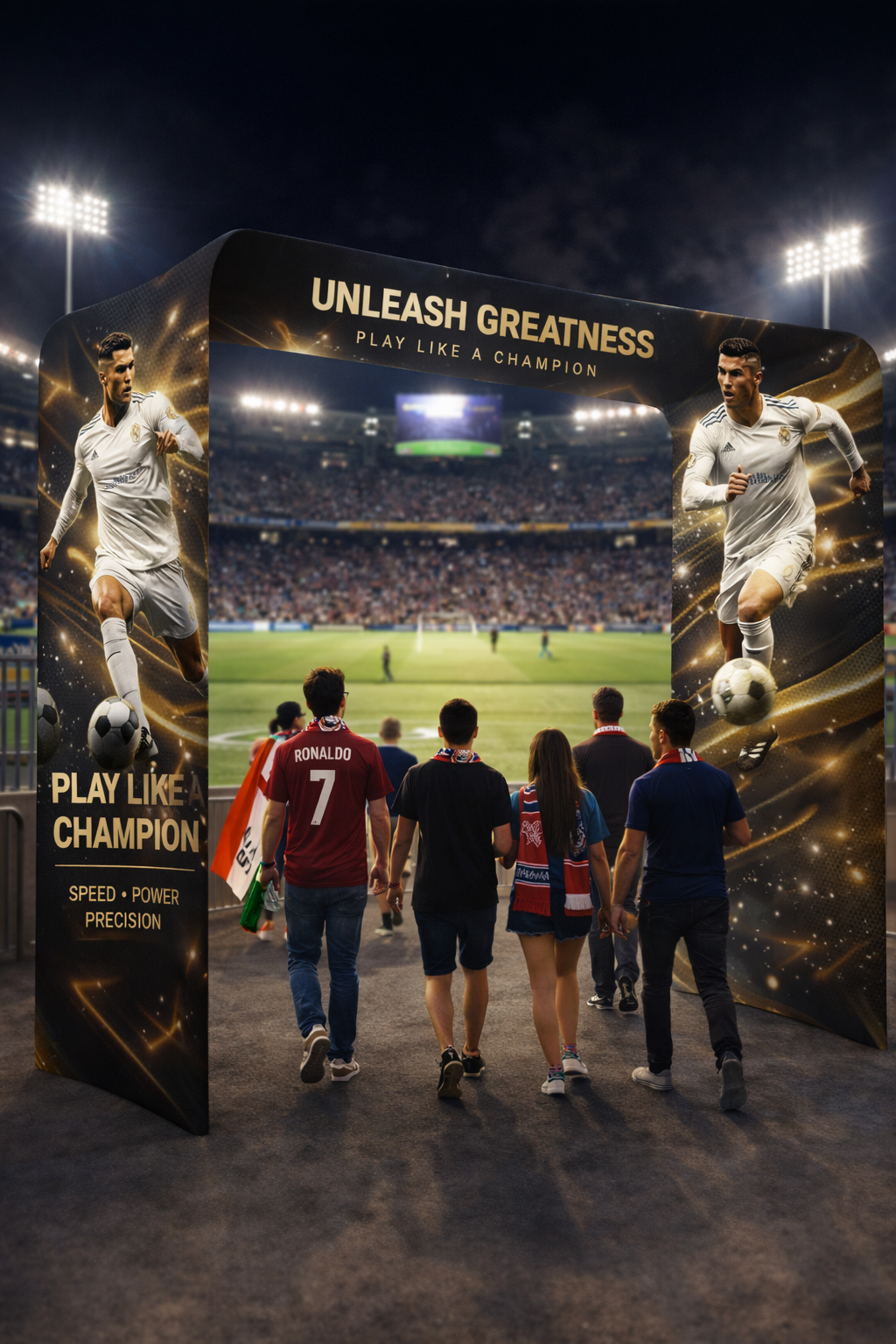 FIFA 2026 Square Fabric Display Arch